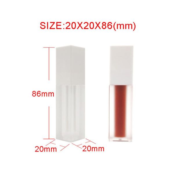 

storage bottles & jars 30pcs 5ml empty lipstick tubes square eye cream lip glaze liquid gloss stick