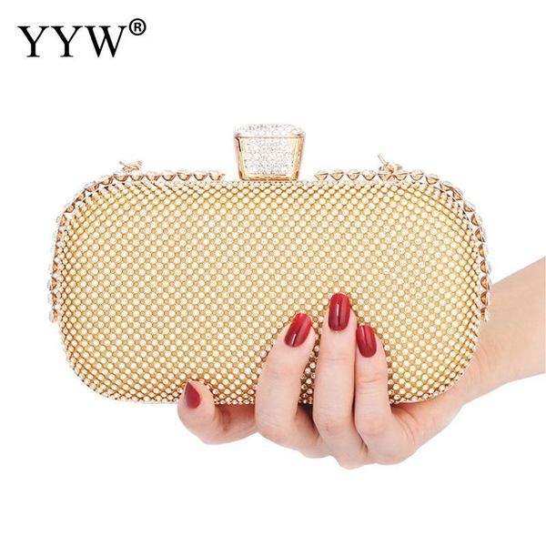 

luxury rhinestone women evening bag crystal clutch bride for prom cocktail party wedding engagement purse handbag bags