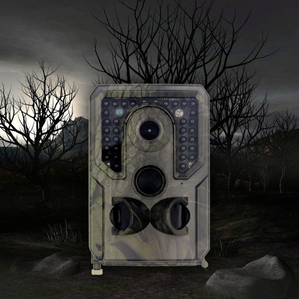 

12mp 1080p hd hunting trail camera pnight vision detecting range wildlife monitor 0.8s trigger time wild cameras ip