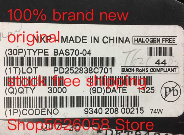 

smart power plugs bas70-04 sot23 100% original 50pcs-3000pcs/lot stock