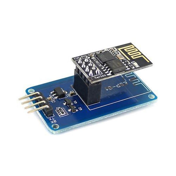 2022 arduino 3.3v Günstige integrierte Schaltungen 8266 ESP-01 Serienwifi Wireless Adapter-Modul 3.3V 5V 01 Breakout PCB-Adapter kompatibel für Arduino