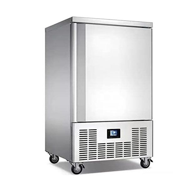 Spedizione gratuita Kolice Freezer per congelamento rapido Freezer, gelato gelato 10 vassoi produttore di congelatore, macchina per frigorifero di pollo congelato