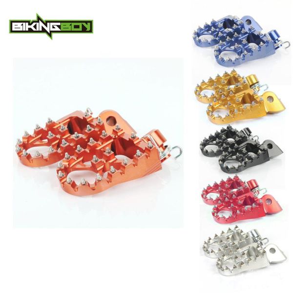 

pedals bikingboy foot pegs rests footpegs for sx exc 125 200 250 300 sx-f exc-f 350 400 450 525 144 150 15 14 13 12 sxf 505