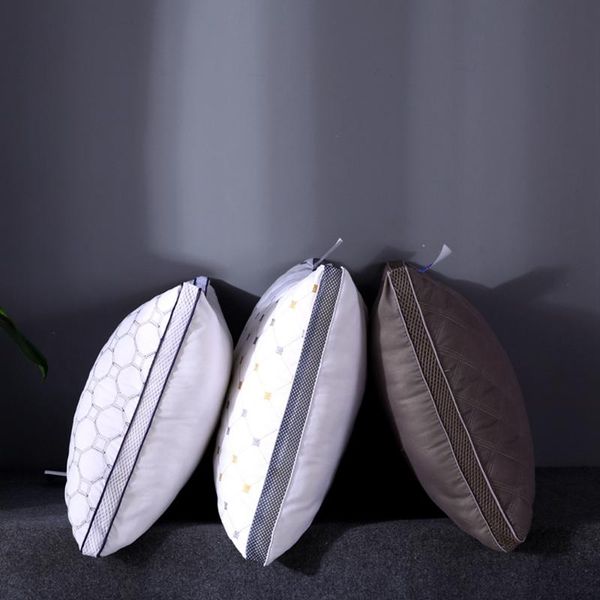 

pillow white quilted breathable filling neck protector core for sleeping bed pillows cushion inner home textiles