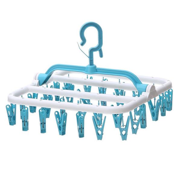 

laundry bags sock hanger clothes towel dryer organizer 32 clip underwear useful