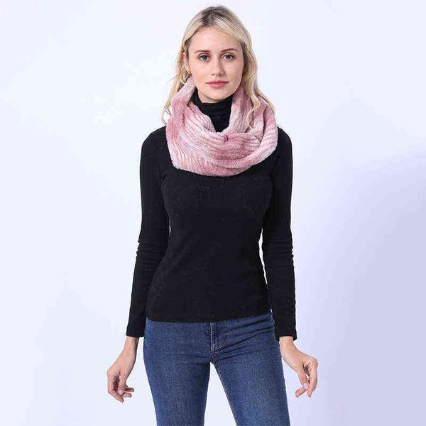 

imitation rex rabbit fur scarf fur three tube scarf 211207, Black
