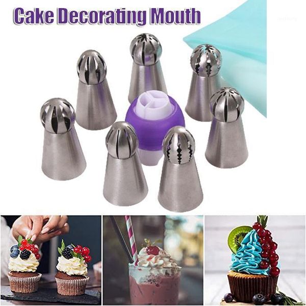 

storage bottles & jars 9 pcs baking supplies set with piping ball durable easy operation long lasting convenient anti-rust for diy cake
