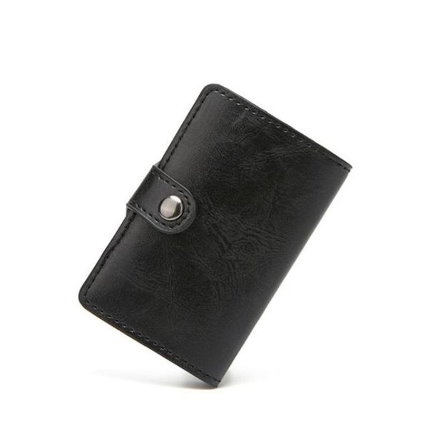 

card holders 2021 brand business men fashion rfid cases automatical aluminium bank wallets, Brown;gray