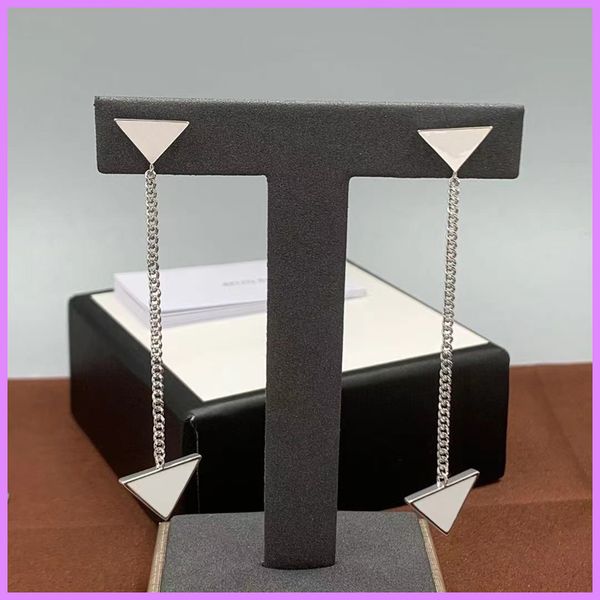 

fashion women earrings designer jewelry lady triangle ear pendants mens gift earring for party outdoor street d218163f, Golden