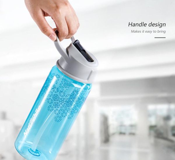 

water bottle naturehike portable plastic sports outdoor mountaineering running cycling cup nh18s002-h