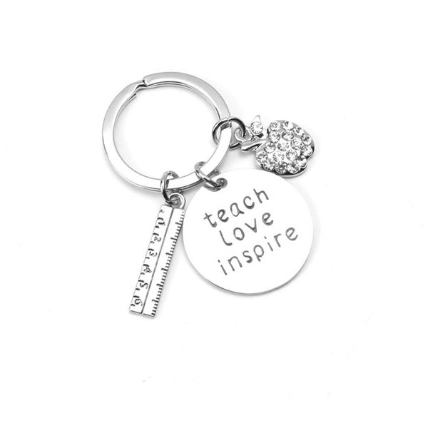 

car keychain letter keychain metal key ring key chain creative key holder keyring auto accessories, Slivery;golden