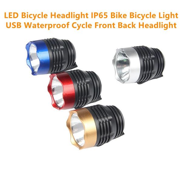 

bike lights led bicycle headlight ip65 light usb waterproof cycle front back