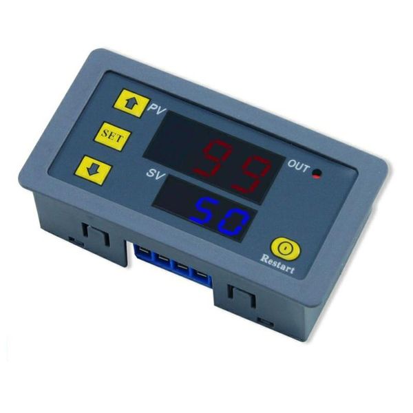 

timers ac 110v 220v dc 12v digital time delay relay led display cycle timer control switch adjustable timing
