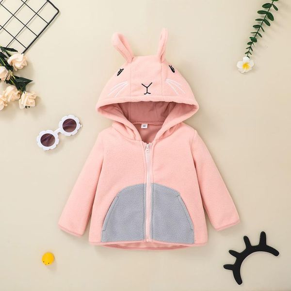 

jackets autumn winter hoodies toddler infant baby girls boys long sleeve cartoon hooded kids coat outwear, Blue;gray