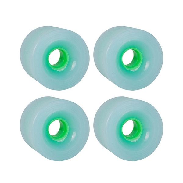 

-4 pieces 78a replacement skateboard wheels longboard roller parts 70x51mm skateboarding