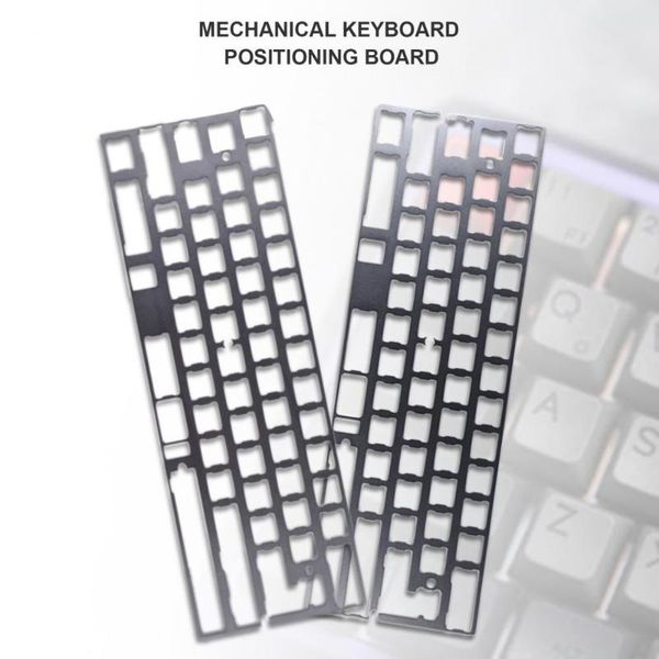 

mouse pads & wrist rests keyboard bezel replaceable anti-vibration stainless diy cnc anodizing trim plate for gk64 dz60 gh60