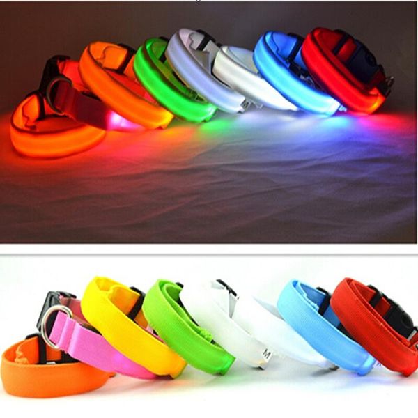 

pet dog cat products colorful thread illuminate collar chain collars & leashes