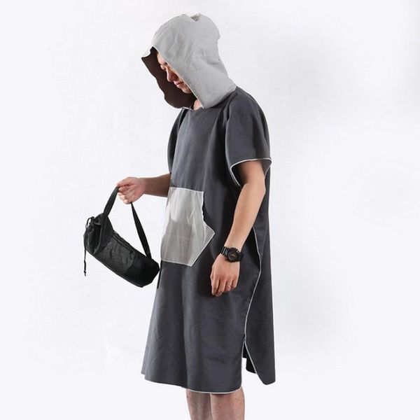

towel 2021 80x110cm beach changing robe bath outdoor sports hooded poncho bathrobe towels women man