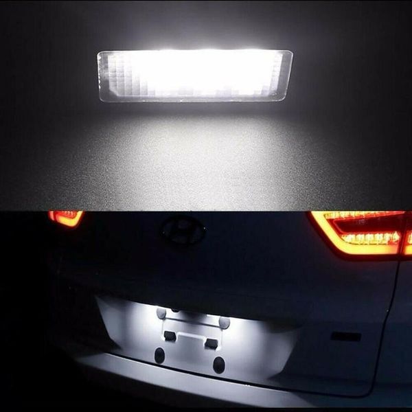 

emergency lights h2cnc 2pcs led error license number plate light signal lamp car accessories for 3 series e46 4d 98-03
