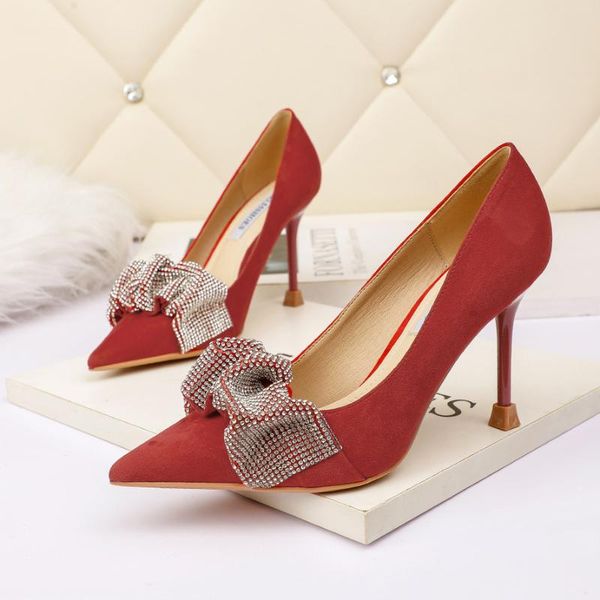 

dress shoes elegant crystal party night 9cm high heels women fashion for woman ladies, Black