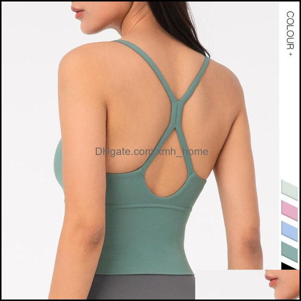 

gym exercise fitness outdoor apparel & outdoorsgym clothing yoga tank crop sports bra vest t-shirt women tummy control active running a, White;black