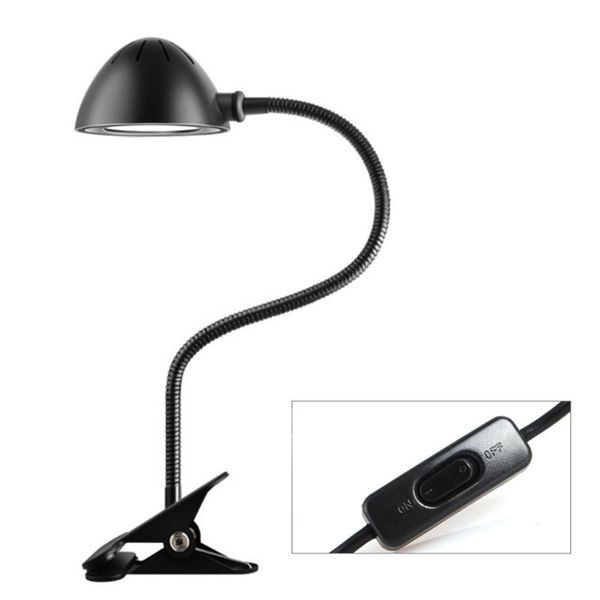 

bed headboard dormitory clip on study led lightweight reading lamp half round home table lamps
