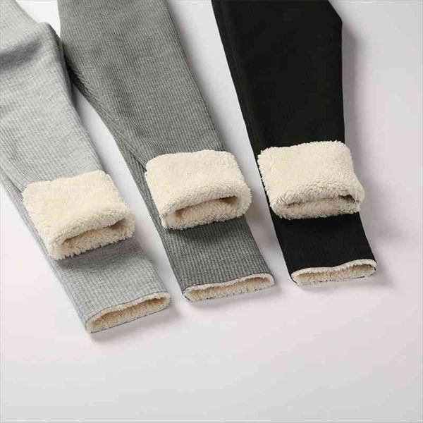 

leopard grils pants children winter thick warm trousers girls leggings elastic waist cotton girl, Blue