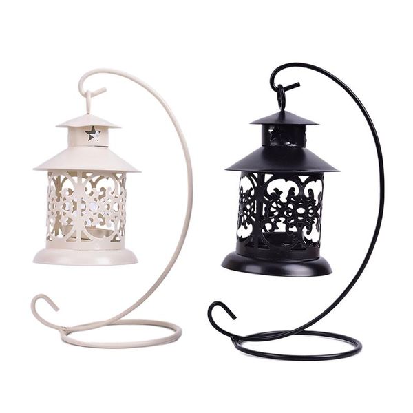

candle holders iron moroccan style candlestick holder stand light european home decoration lantern