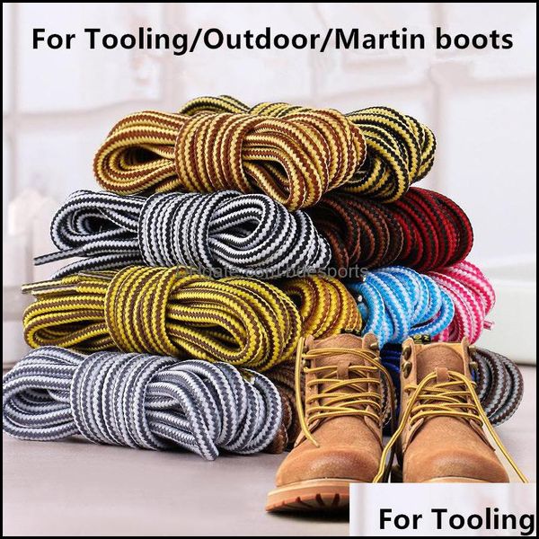 

shoe parts & accessories shoes shoelaces for martins- boots- two-color striped polyester round british tooling laces support customized leng, White;pink