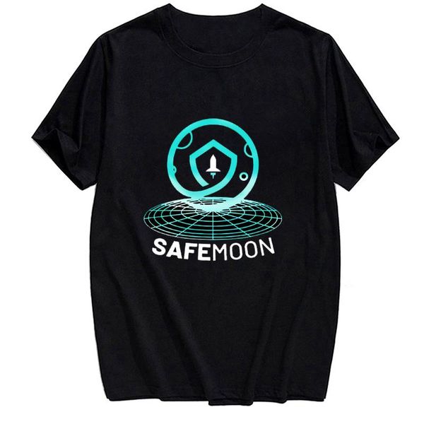 

men's t-shirts cloocl safemoon hodl cotton t-shirt fashion summer funny short sleeve harajuku style tshirt casual hip hop clothes drop, White;black