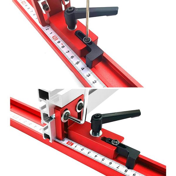 

professional hand tool sets 30/45 type woodworking chute backing connector t-track slot miter gauge machinery part module track slocator