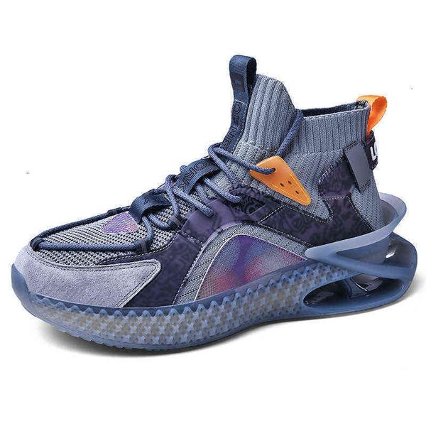 

guochao popcorn sock shoes blade tide men's casual sports korean youth student running autumn