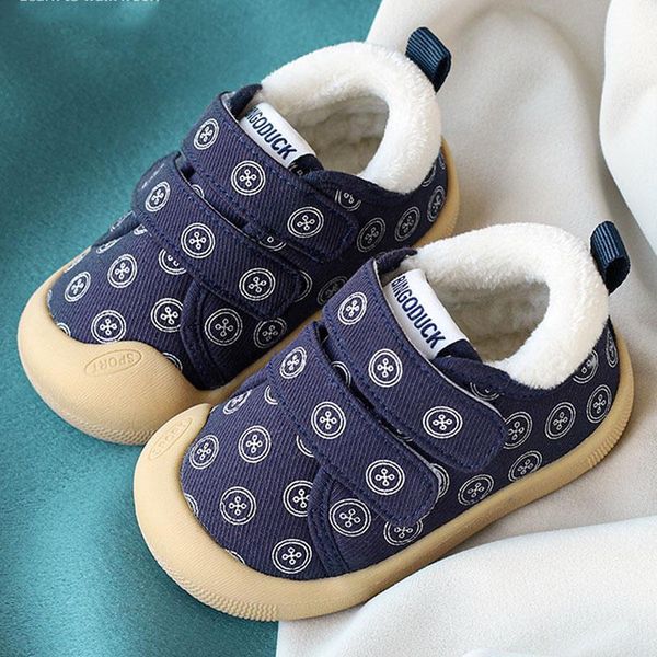 

first walkers baby shoes boy girl sneaker cotton soft warm winter infant toddler casual crib born