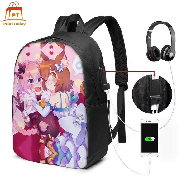 

backpack re zero backpacks print men - women bag trendy shopping student bags