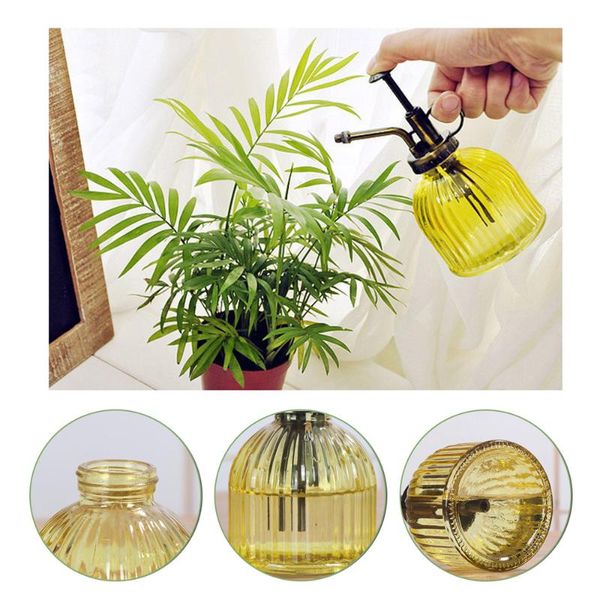 

watering equipments retro glass can mister garden flower plant spray bottle gardening pot