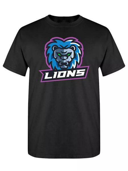 

lions e sport tee men's -image by shutterstock, White;black