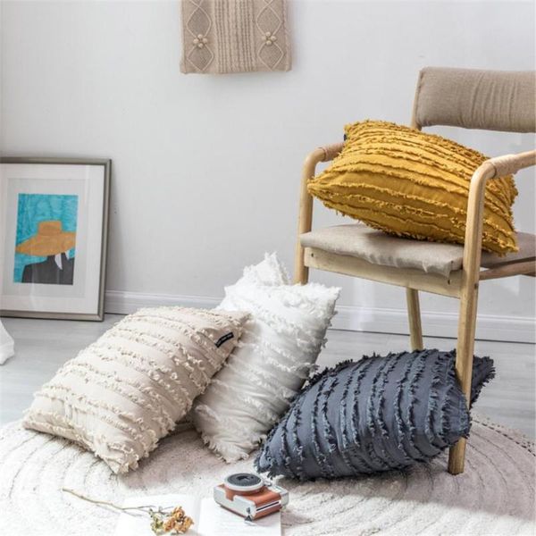 

cushion/decorative pillow three-dimensional plush cushion covers super soft throw winter warm mongolian faux fur home cases#g7