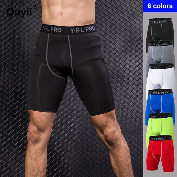 Pantaloncini da corsa Uomo Push Size Leggings Sport Compression Gym Fitness Training Tuta Uomo Pantaloncini traspiranti ad asciugatura rapida