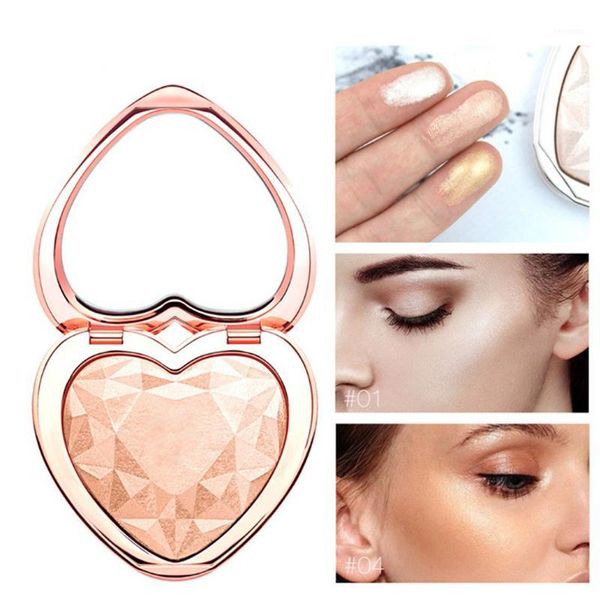 

hudamoji professional highlighter makeup face body pressed powder highlighting concealer cosmetics eyes glow palette bronzer1