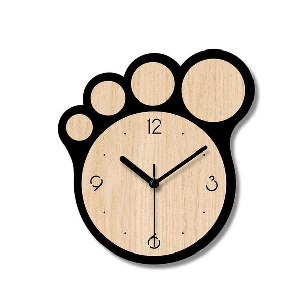 

wall clocks mute cartoon clock living room creative home bedroom children's decoration cute quartz
