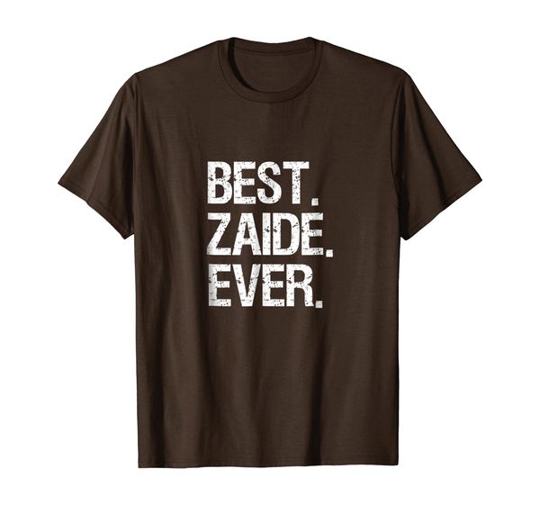 

zaide ever yiddish grandfather t-shirt, White;black