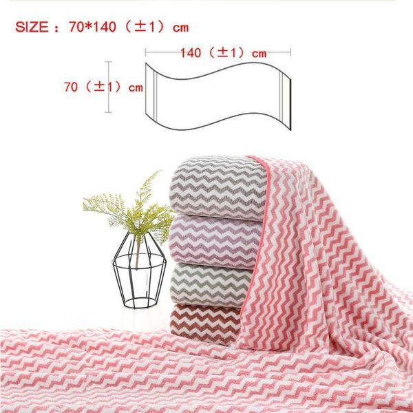 

towel household bath coral velvet water ripple thicken edging cationic
