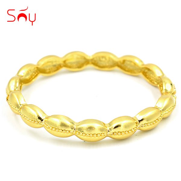 

sunny jewelry romantic jewelry cuff bangles bracelets copper dubai flower bangles for women for party wedding findings, Black