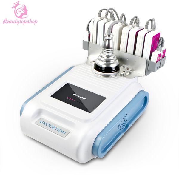 

12 pads lllt 160mw led laser body shaping fat burning cavitation ultrasound rf slimming loss weight machine