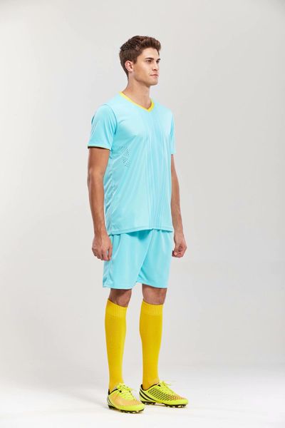 

#z32 football uniform men soccer jersey printing team custom track and field sports short-sleeved shirt, Black;yellow