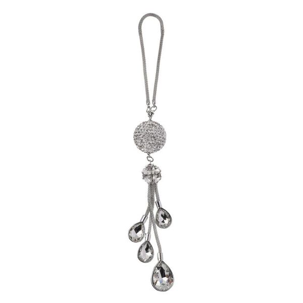 

car rearview mirror crystal pendant diamond-encrusted hanging ornament interior decorations