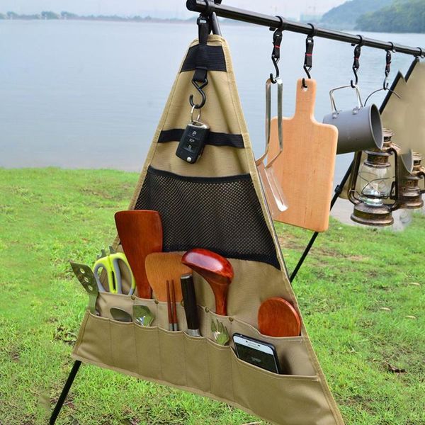 

storage bags outdoor tableware packing bag 900d oxford fabric camping bbq portable for picnic camp