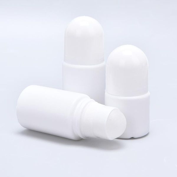 

storage bottles & jars 5pcs/set plastic roller empty refillable rollerball bottle for diy deodorant essential oils perfume cosmetics 30/50ml