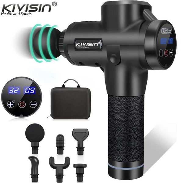 

massage gun high frequency with portable box fascial muscle relax body relaxation electric massager pain relief slimming shaping