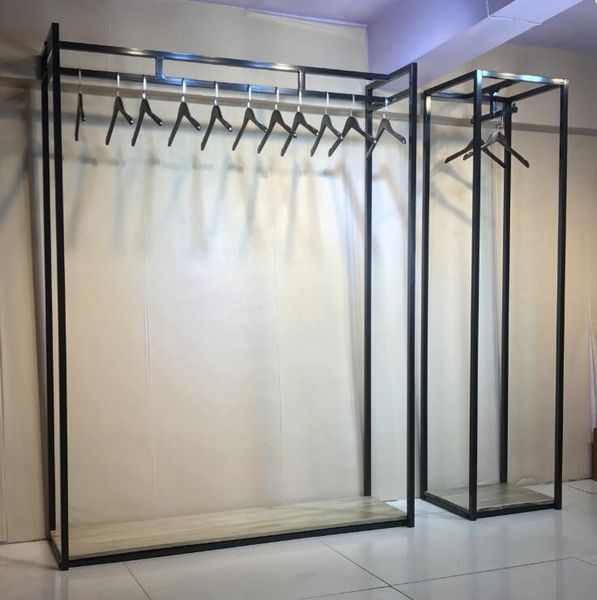 

ieyi wedding dress rack display floor hanging shop studio cheongsam high-end shelf hooks & rails
